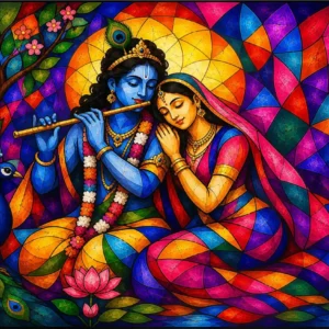 Radha Krishna — Memory Block Edition